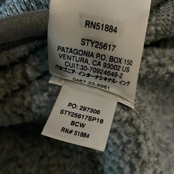 PATAGONIA | Better Sweater 1/4 Zip Fleece Small - Picture 6 of 6